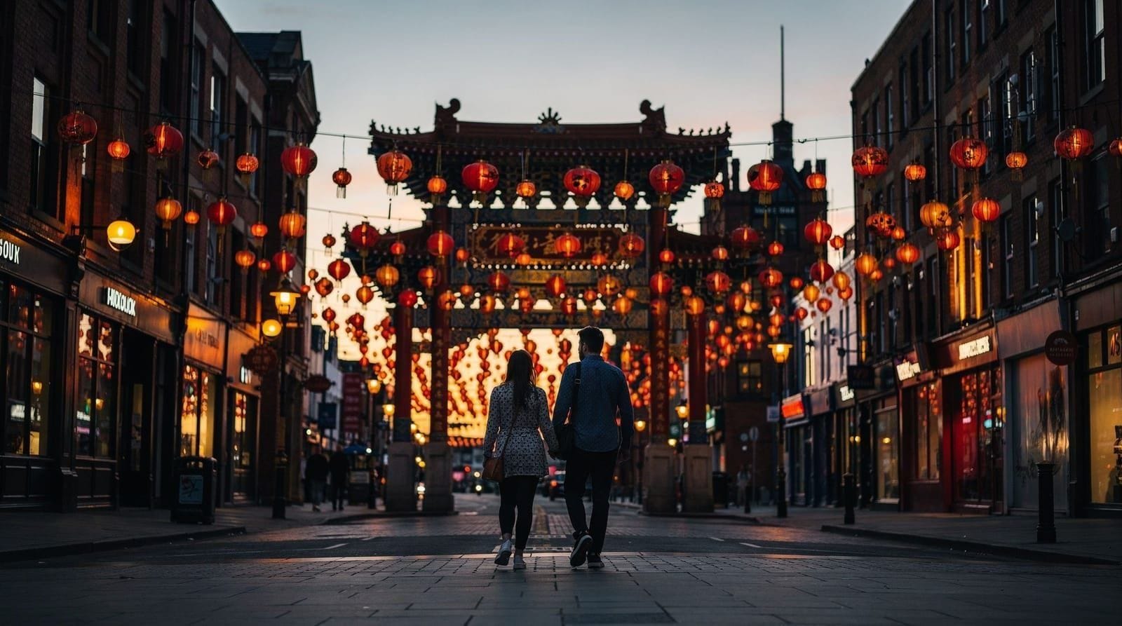 Chinatown de Manchester: el arco imperial y las calles gastronómicas a su alrededor