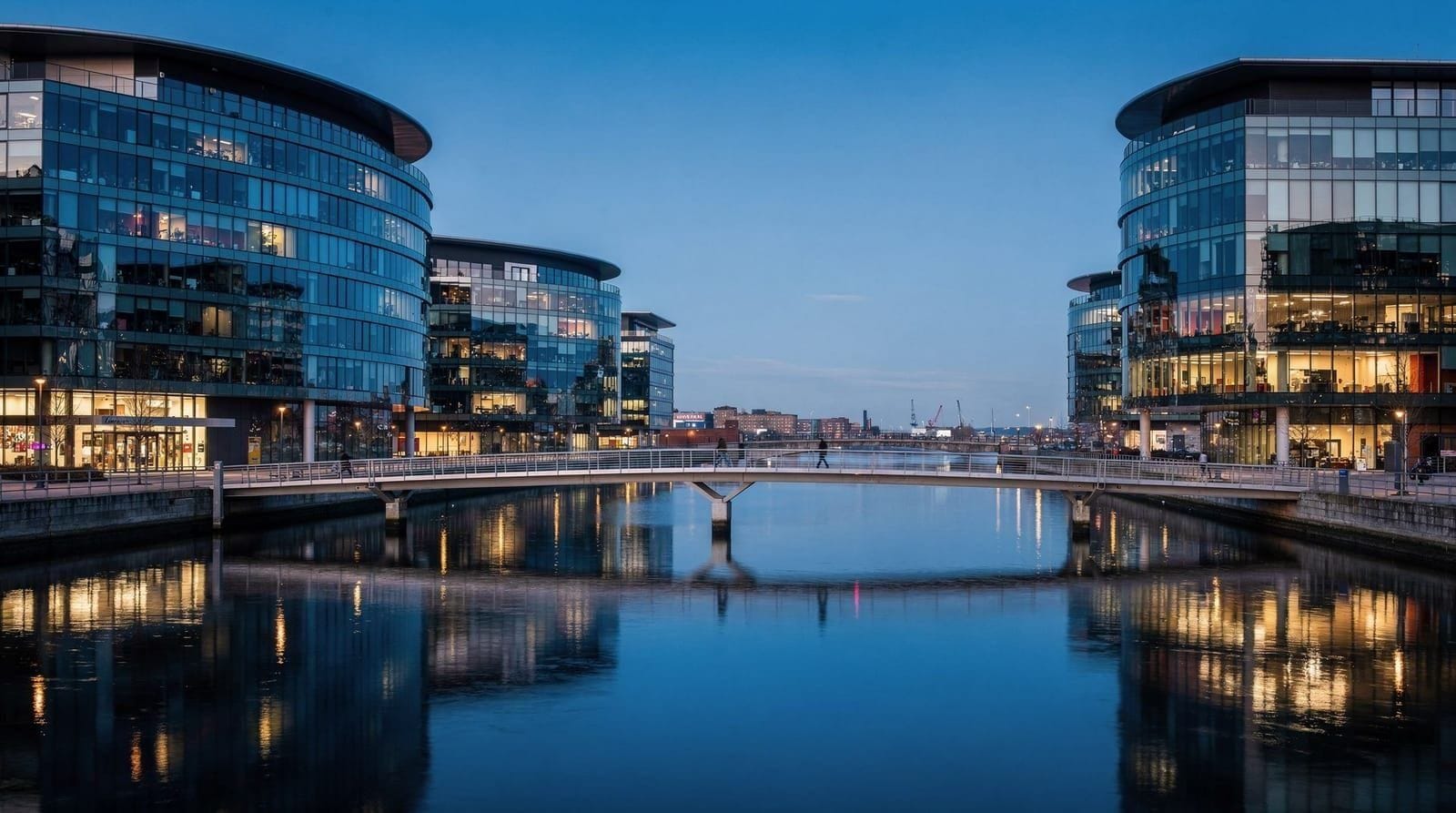 Salford Quays y MediaCityUK: los antiguos muelles convertidos en polo mediático